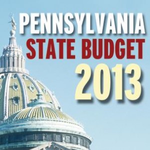 PA State Budget 2013 banner